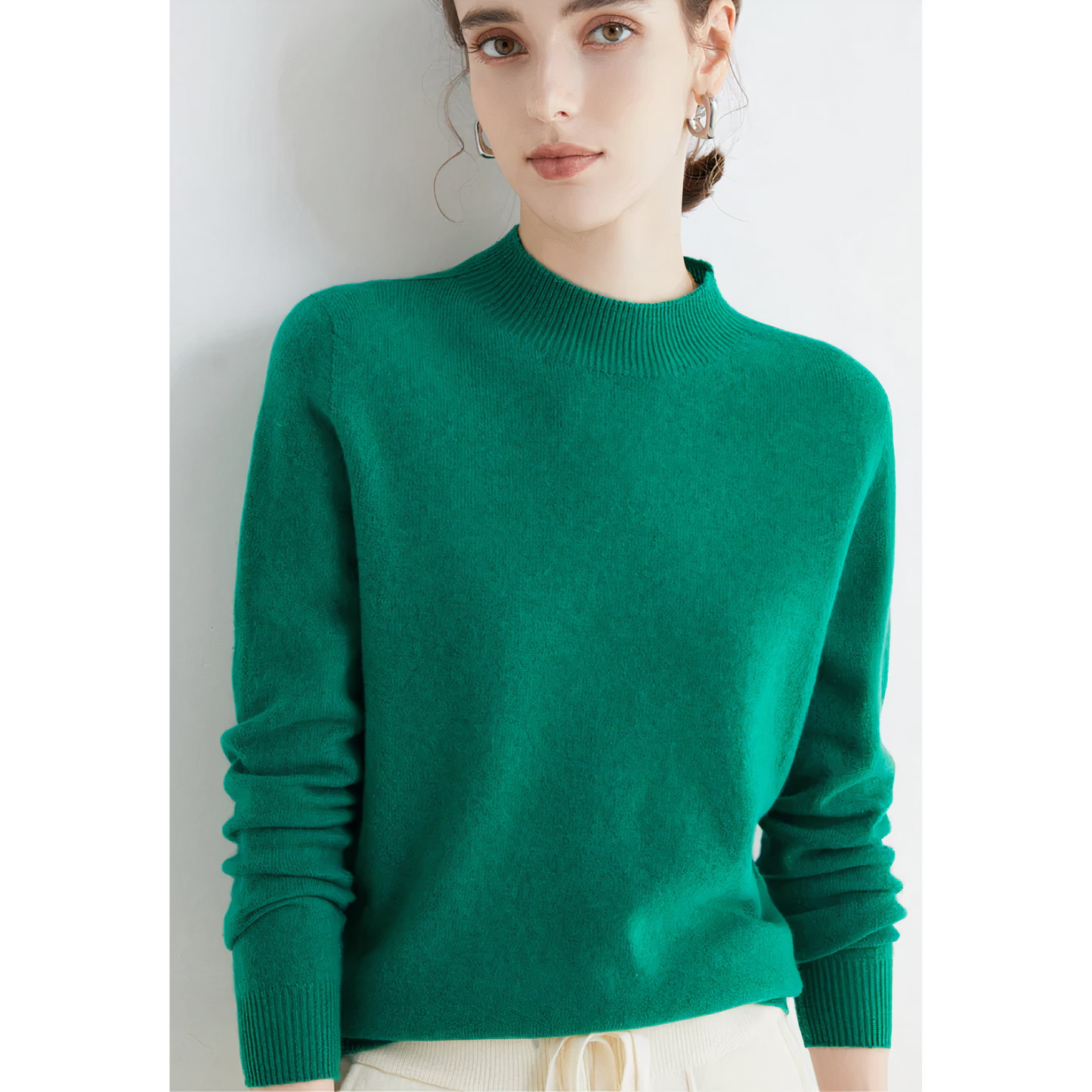Cashmere Knitted Sweater - Yelena