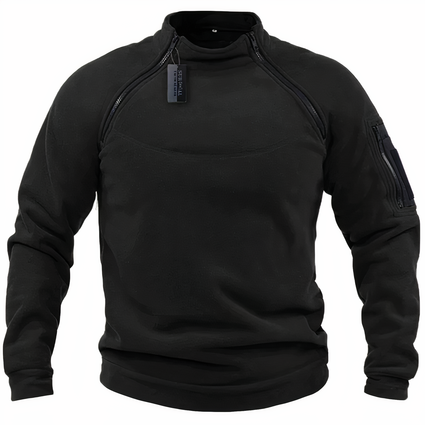 Double-sided plush sweater - Yosef