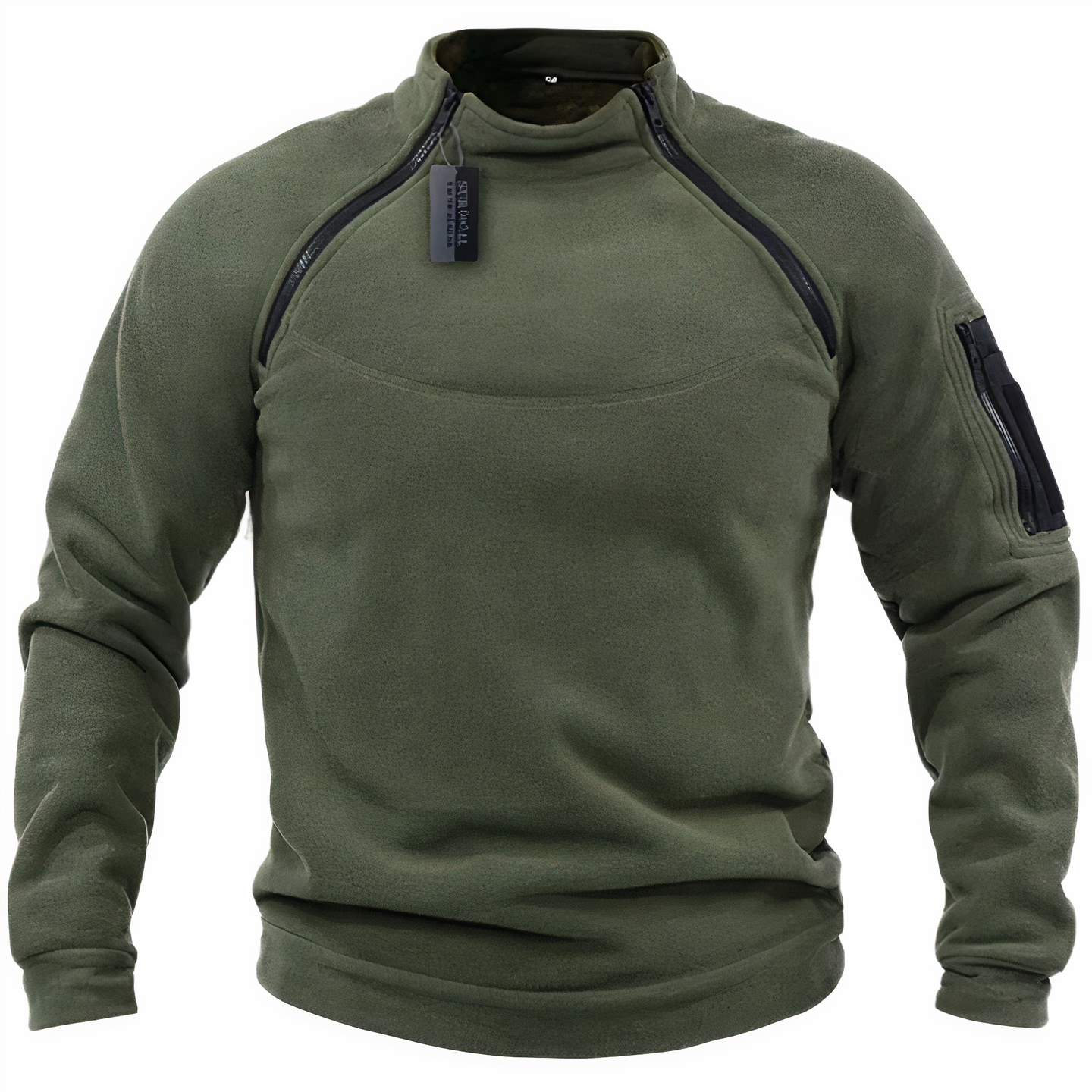 Double-sided plush sweater - Yosef