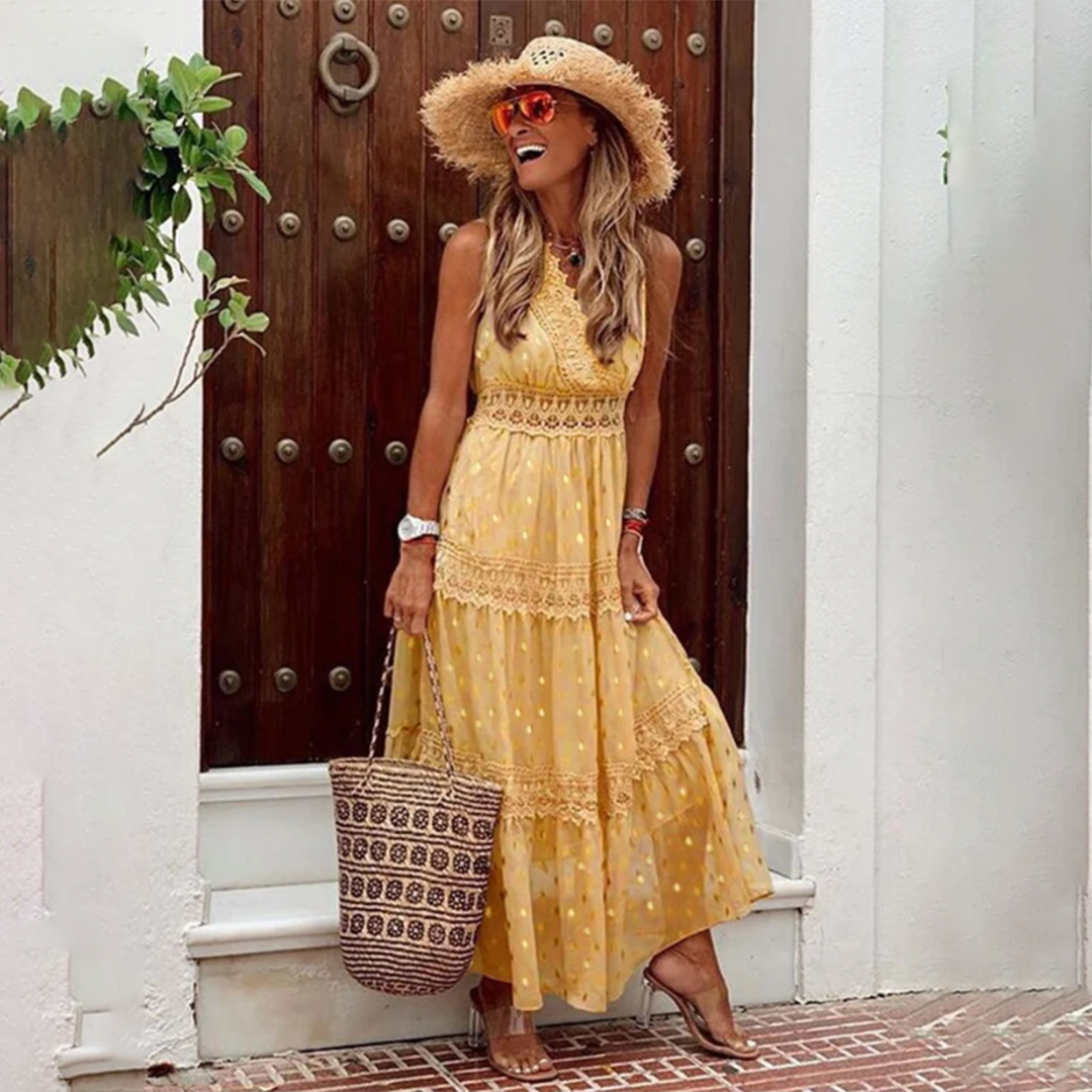Boho-Chic Women's Dress for Trendsetters | Light & Stylish