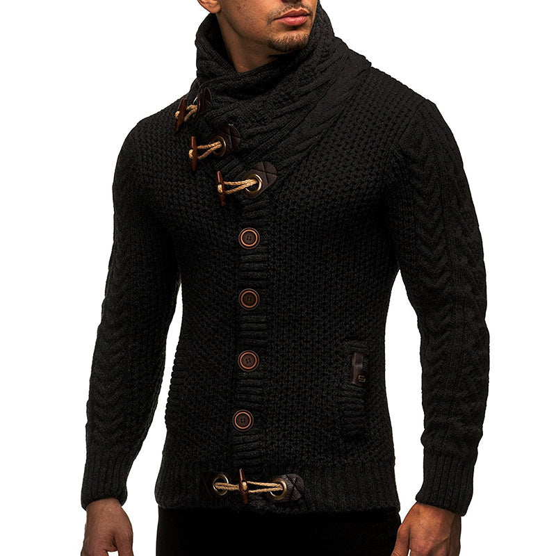 Mats Turtleneck Vest - Stylish & Casual Men's Vest