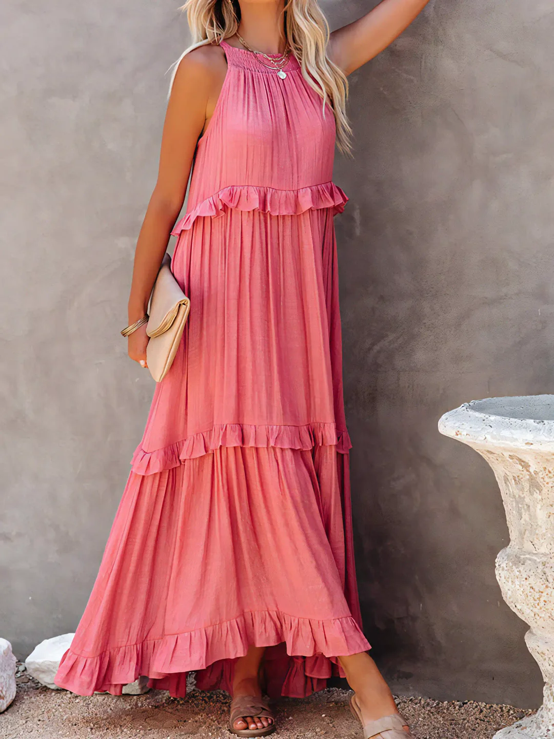 Elsie | Elegant Ruffled Dress