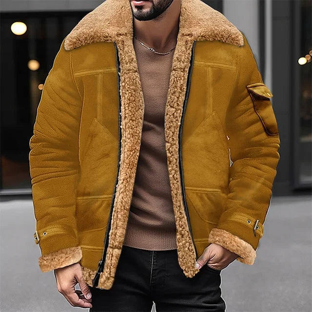Jacket - Men's Sherpa jacket for everyday use