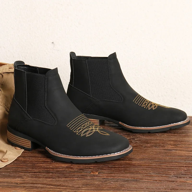Manoel - Boots for Men in Cowboy Style with Elegant Design