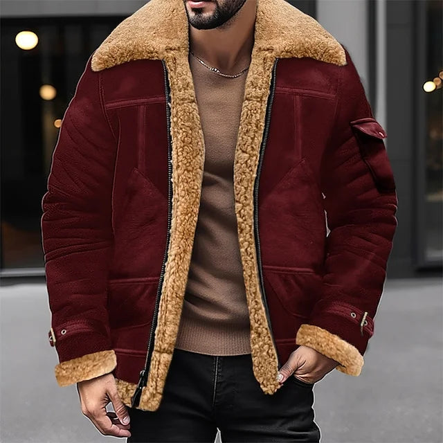 Jacket - Men's Sherpa jacket for everyday use