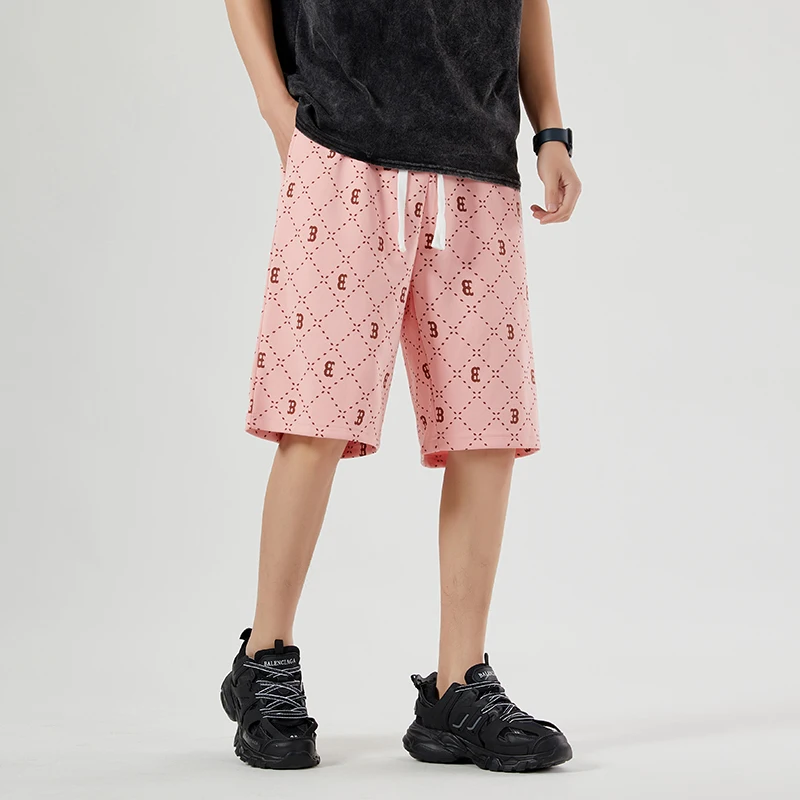 Hady - Trendy Men's Shorts - Summer Short Pants with Elastic Waist and Pattern