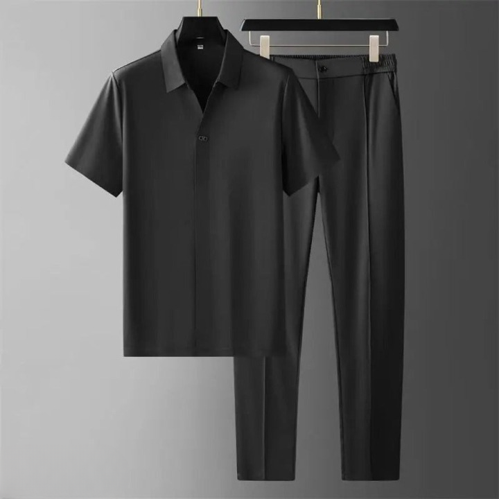 Grayson – Two-Piece Polo & Pants Set for men