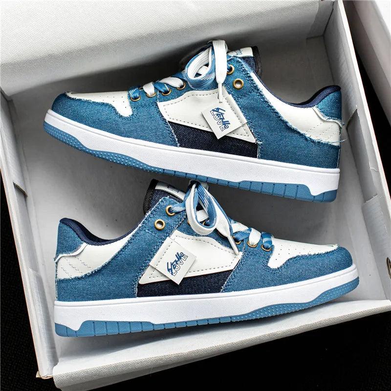Low skate shoes with contrasting laces - Ryler