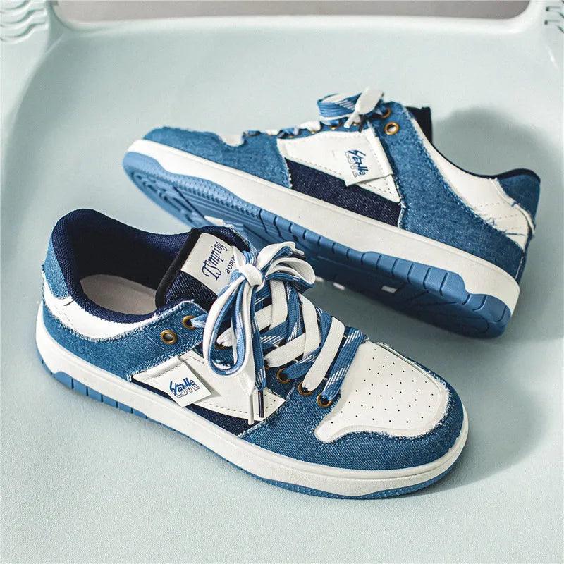 Low skate shoes with contrasting laces - Ryler