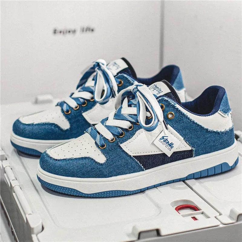 Low skate shoes with contrasting laces - Ryler