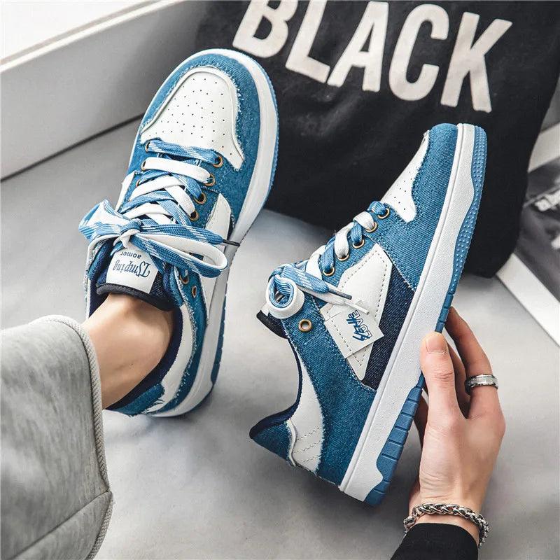 Low skate shoes with contrasting laces - Ryler