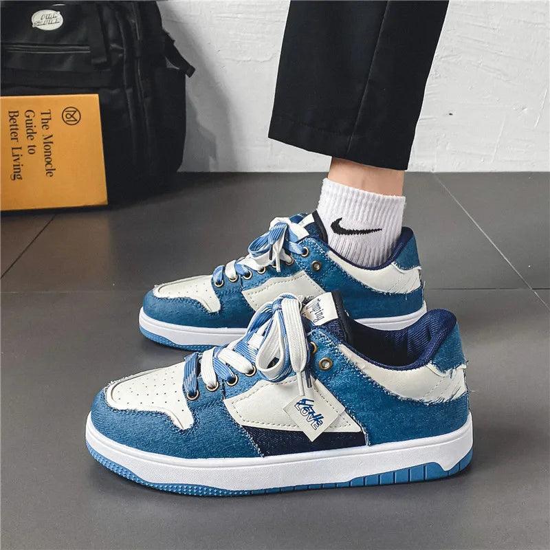Low skate shoes with contrasting laces - Ryler