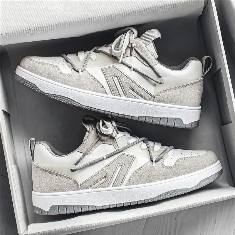 Low skate shoes with contrasting laces - Ryler