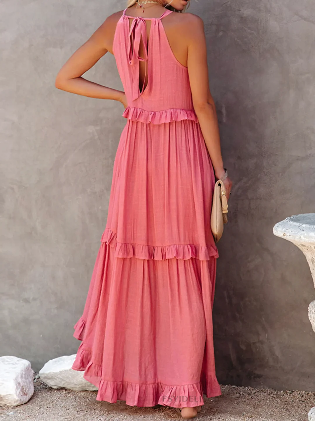 Elsie | Elegant Ruffled Dress