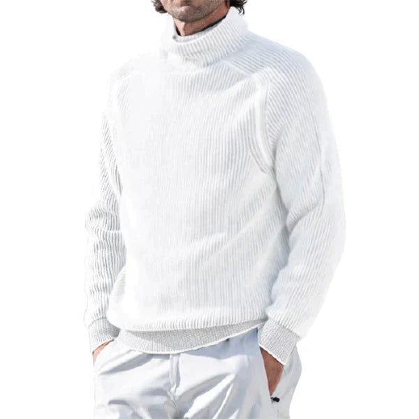 Ewald - Elegant turtleneck sweater for men