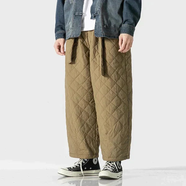 Juris - Padded, heavy thermal jogging pants