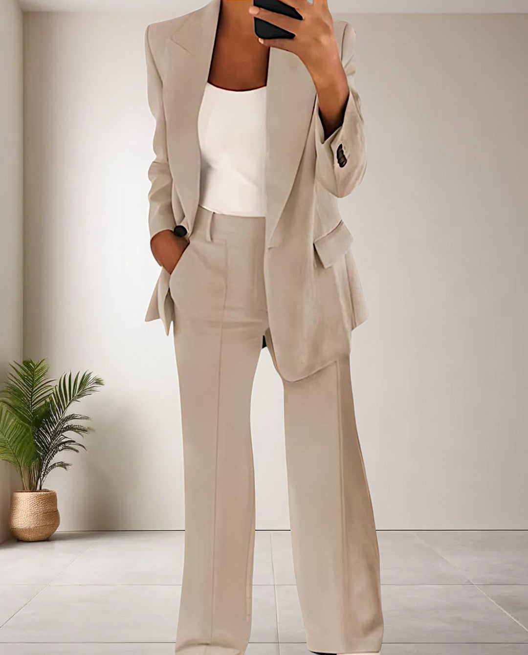 Stylish Women's Pantsuit - Isabella