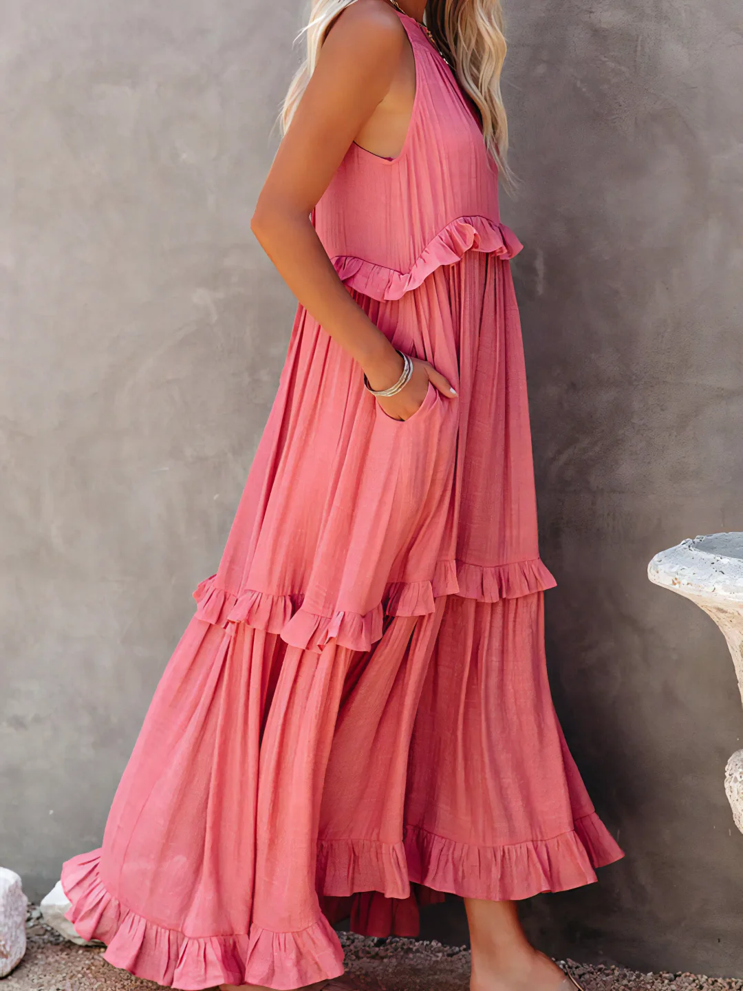 Elsie | Elegant Ruffled Dress