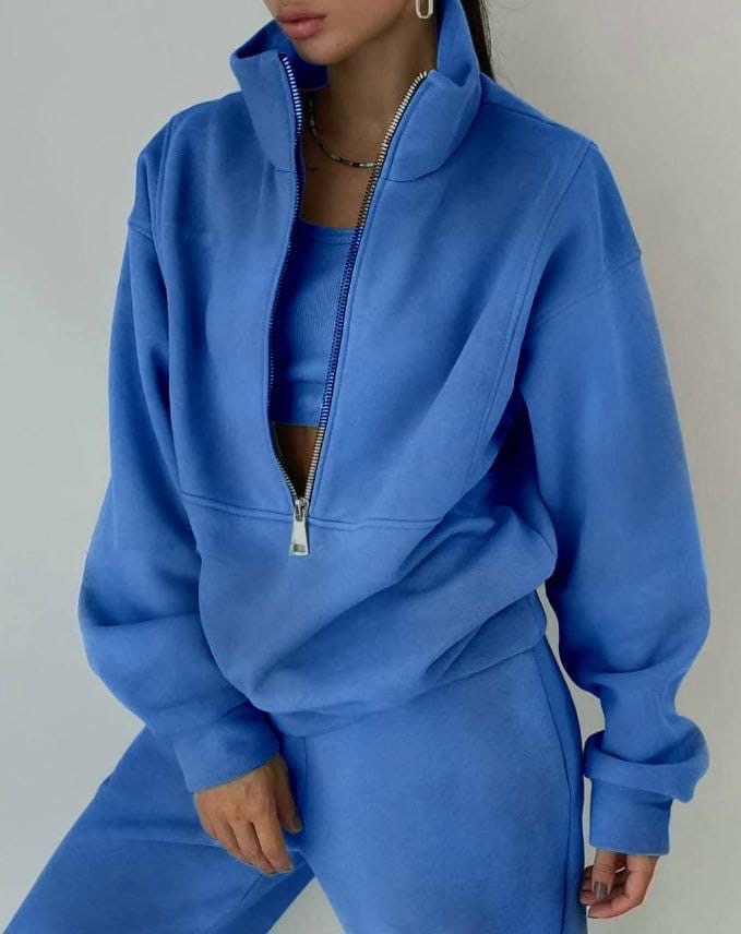 Evy Lounge Set | Cozy Fleece Combination