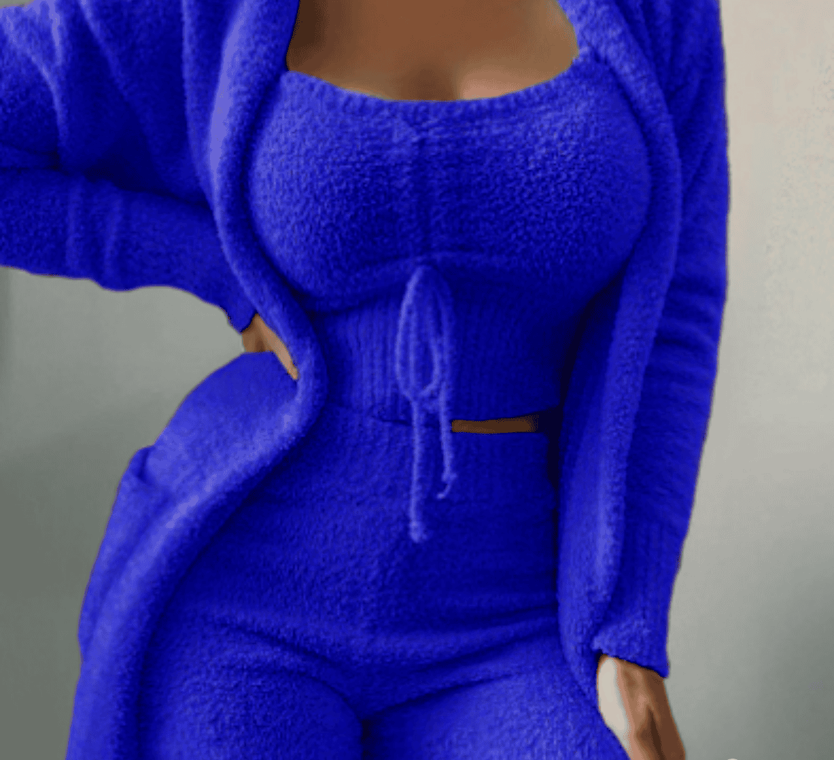 Warm 3-Piece Women's Clothing Set - Ariana