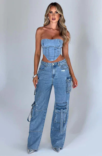 Coleen - Cargo Trousers