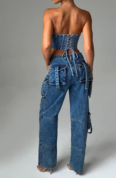 Coleen - Cargo Trousers