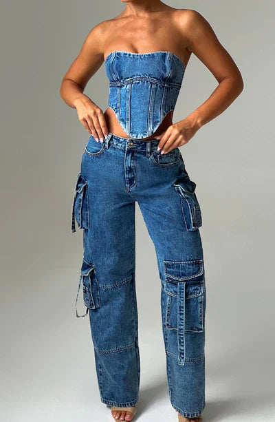 Coleen - Cargo Trousers