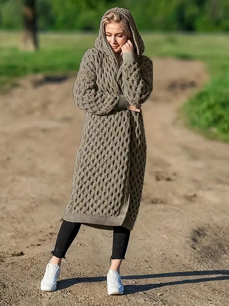 Ursula - Open hooded vest