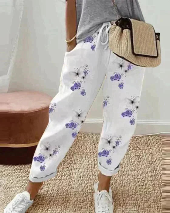 Emanuelle - Fashionable casual trousers for women