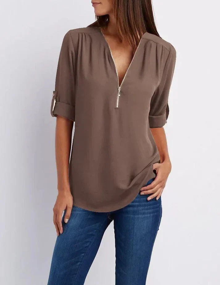 Nina | Casual Blouse - Versatile Everyday Women's Top