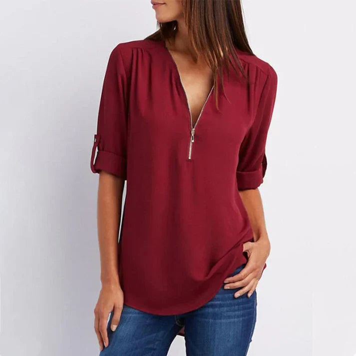 Nina | Casual Blouse - Versatile Everyday Women's Top