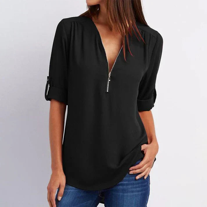 Nina | Casual Blouse - Versatile Everyday Women's Top