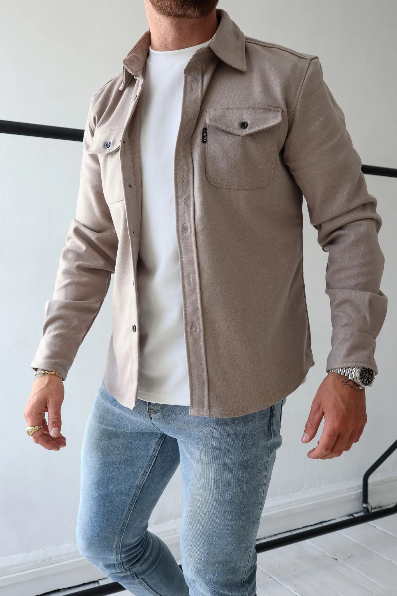 Bernard - Button-down shirt jacket