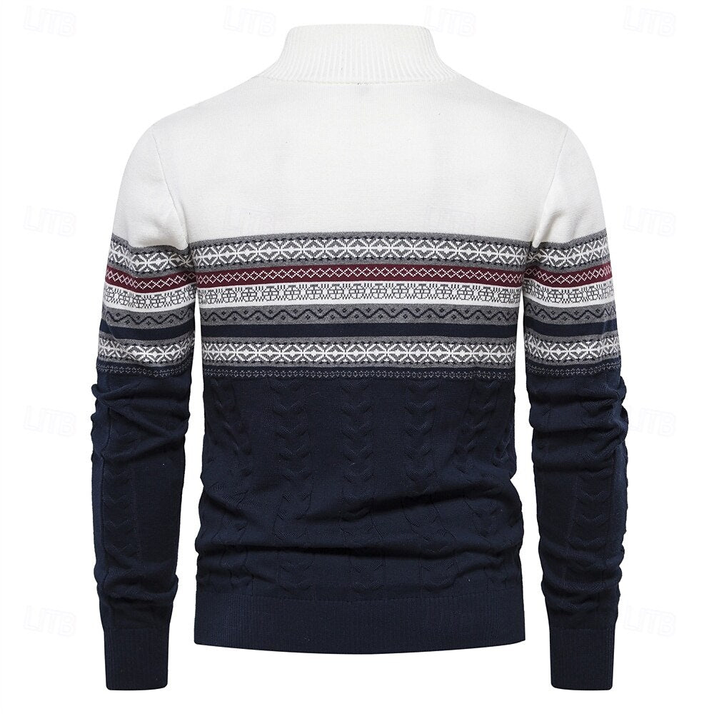 Hannes - Half-Zip Knit Sweater
