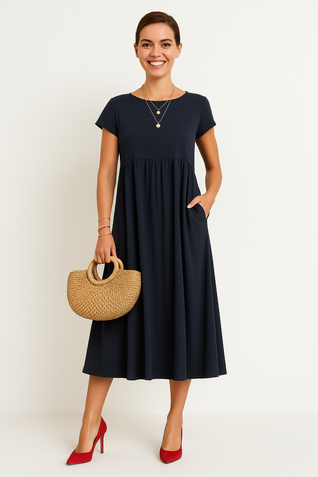 Munia - Minimalist, Feminine, and Comfortable - Casual Dress