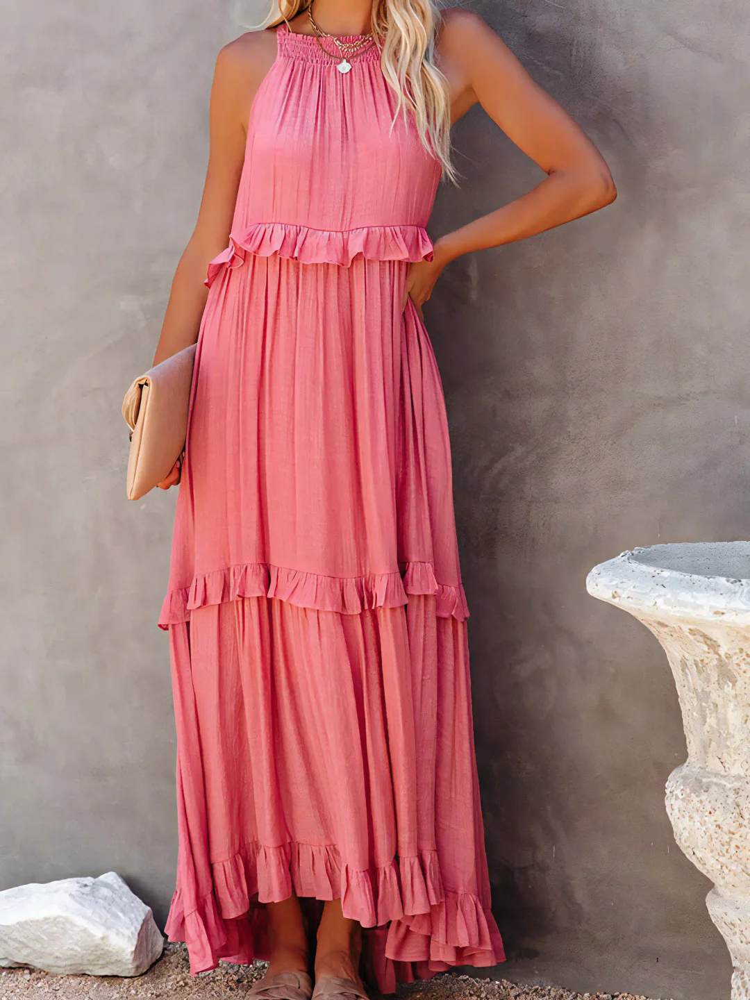 Elsie | Elegant Ruffled Dress