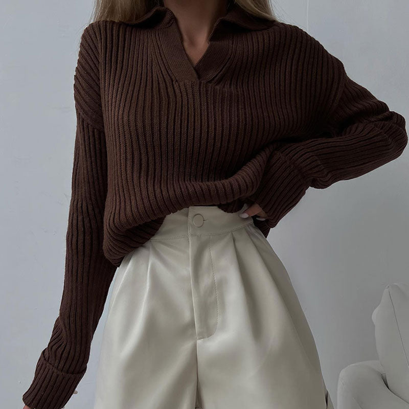 Chantelles Shirt V-Neck Sweater for Women