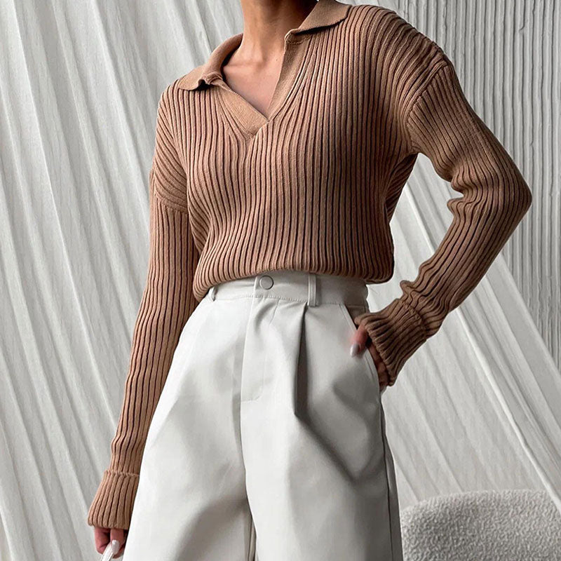 Chantelles Shirt V-Neck Sweater for Women