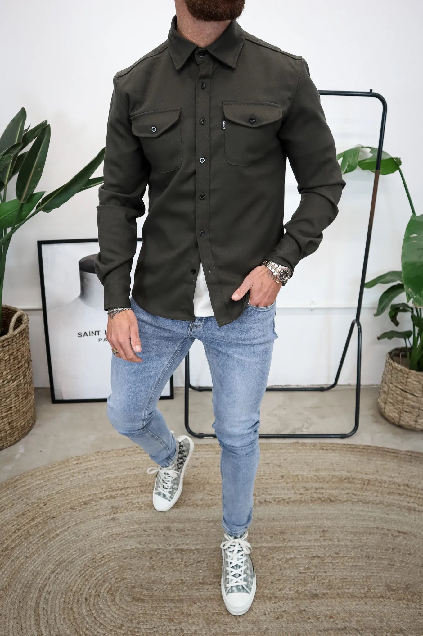 Bernard - Button-down shirt jacket