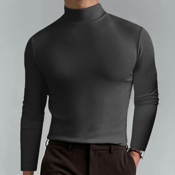 Long Sleeve Turtleneck with a Slim Fit - Oliver