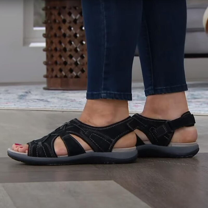 Daphne | Stylish, Adjustable Summer Sandals with Arch Support