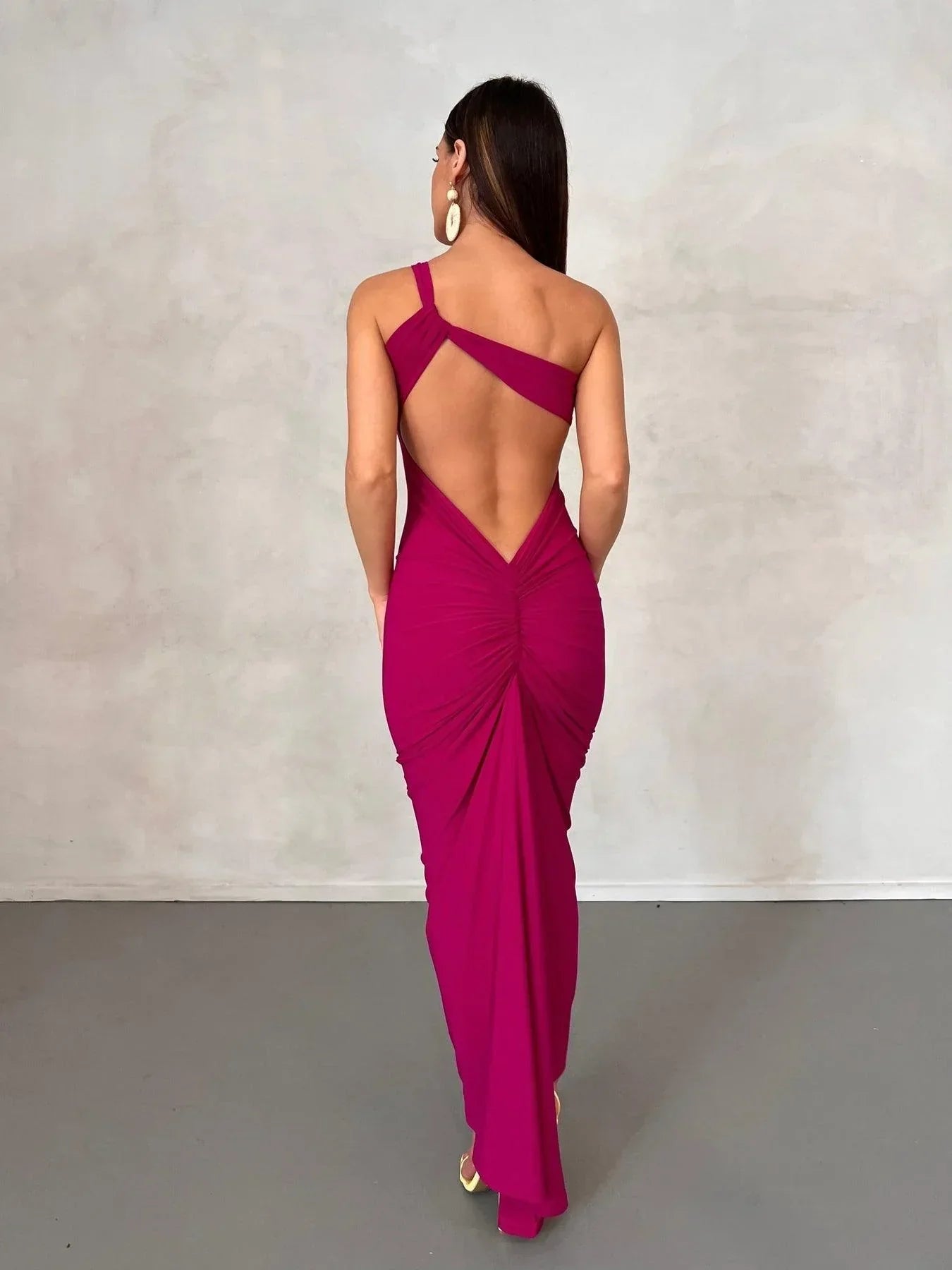 Celeste - Sexy backless maxi dress