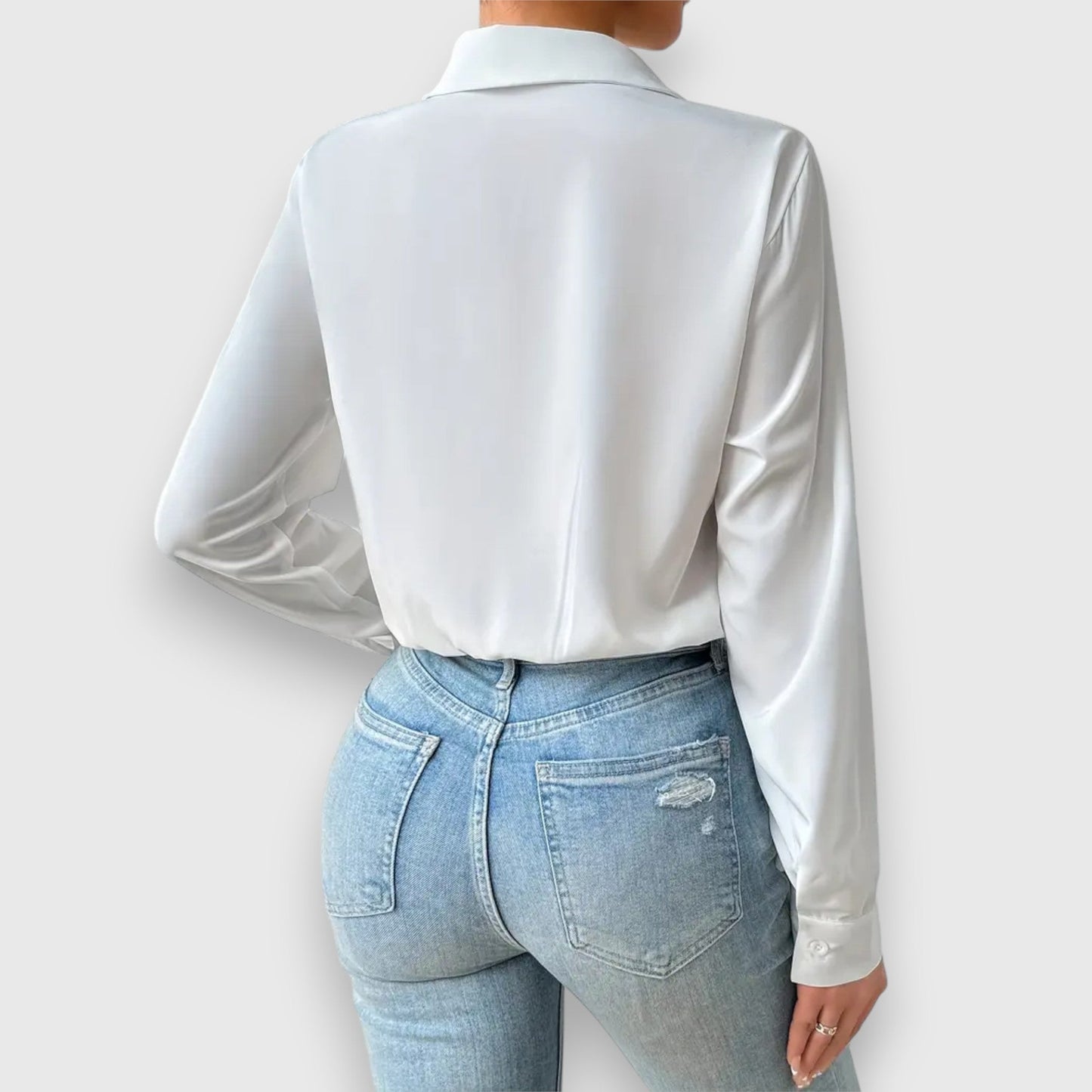Amara – Elegant Shirt Bodysuit