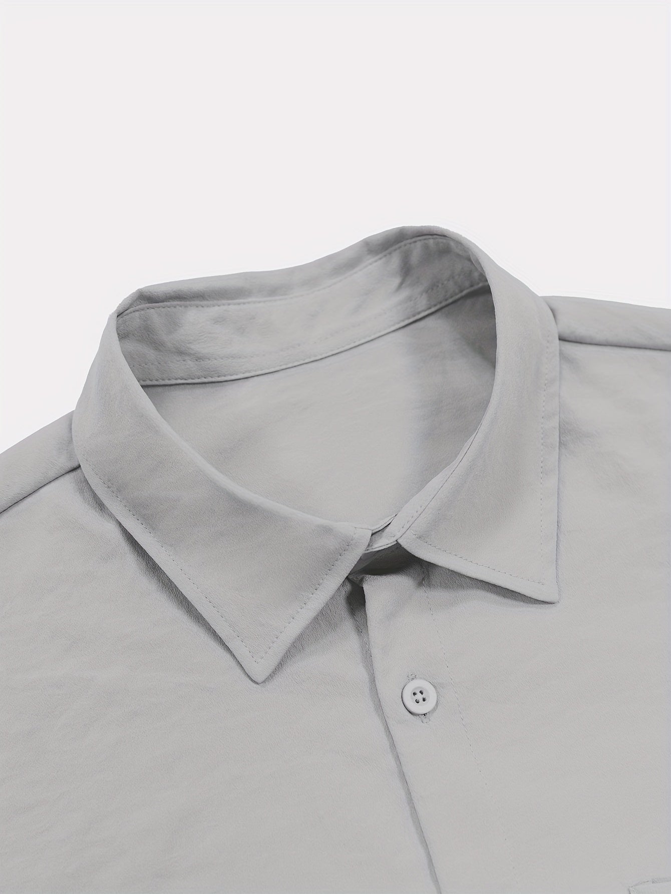 Top and Pants Set - Casual - Polyester, Short Sleeve, Solid Color - Perfect for Casual Wear