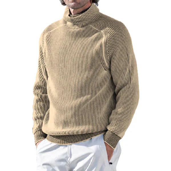 Ewald - Elegant turtleneck sweater for men