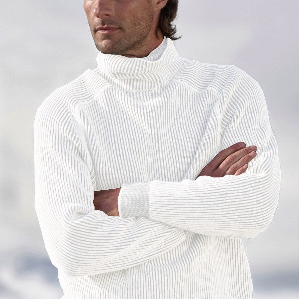 Ewald - Elegant turtleneck sweater for men