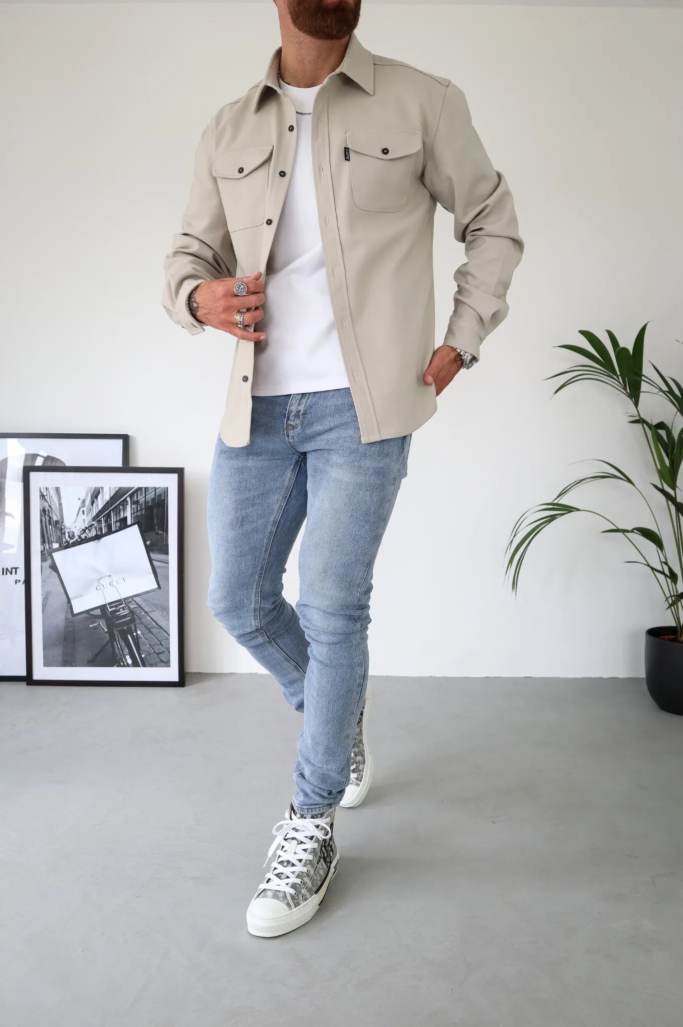 Bernard - Button-down shirt jacket