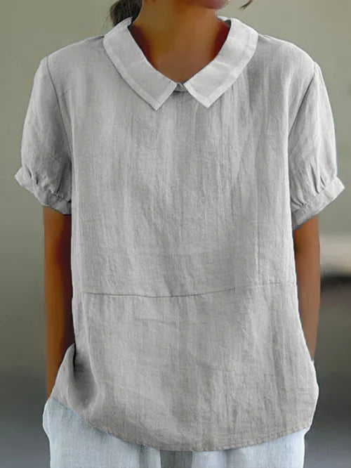 Ann - Elegant Cotton Shirt