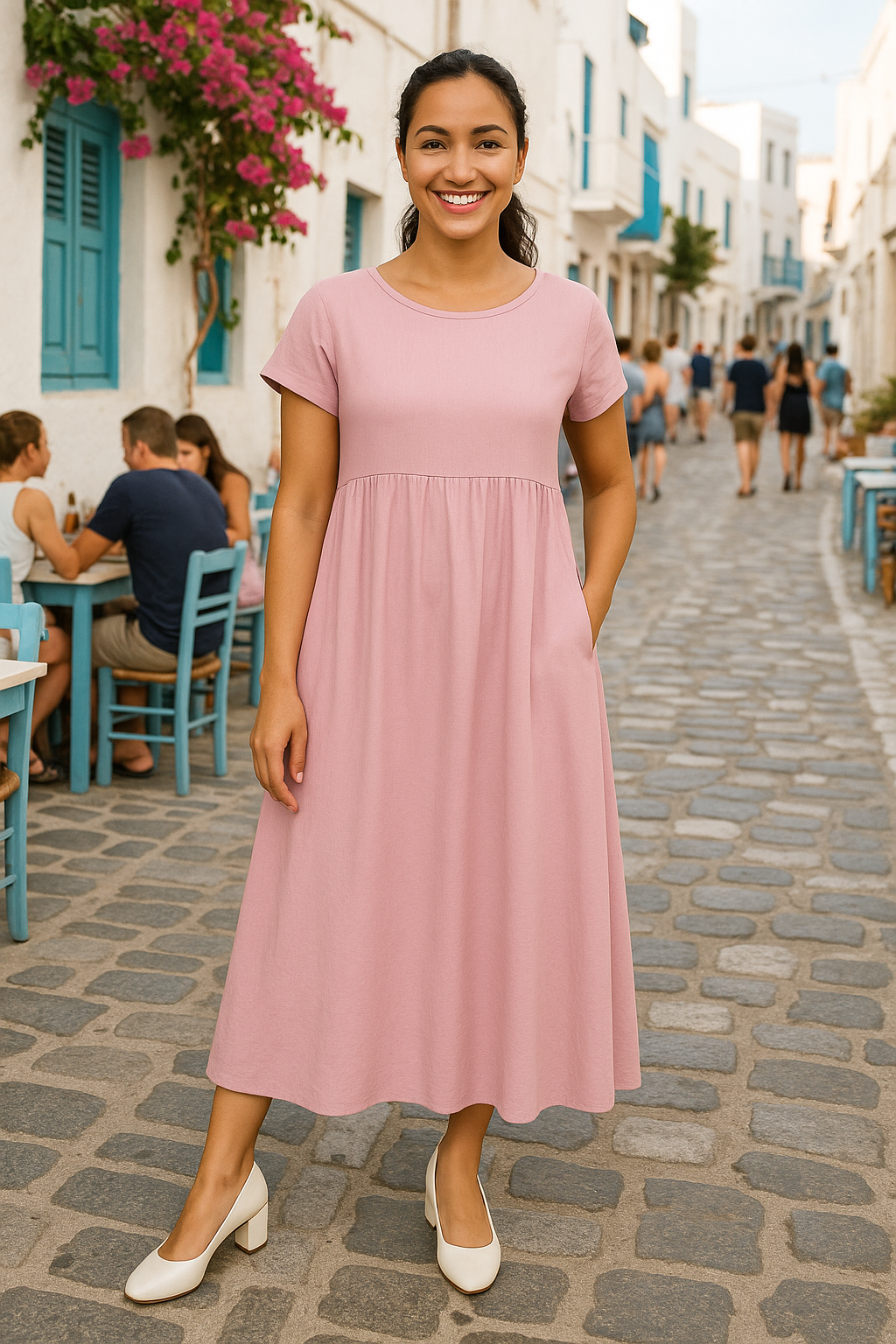 Munia - Minimalist, Feminine, and Comfortable - Casual Dress