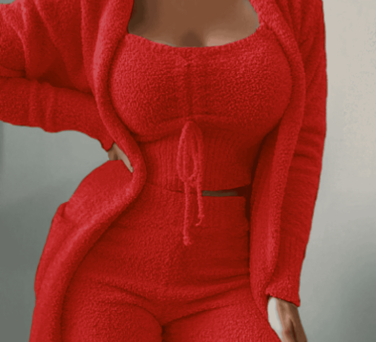 Warm 3-Piece Women's Clothing Set - Ariana